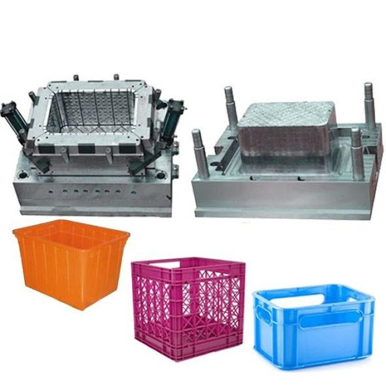 Plastic Folding Stackable Crate Mould Plastic Crates 